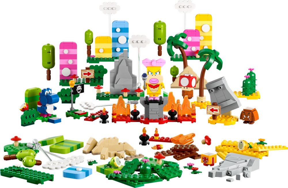 Конструктор Лего Супер Марио Набор творческого конструктора 71418 LEGO Super Creativity Toolbox Maker Set 588 деталей 6+