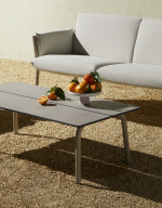 Диван плетеный с подушками Scab Design Brezza, тортора, бежевый