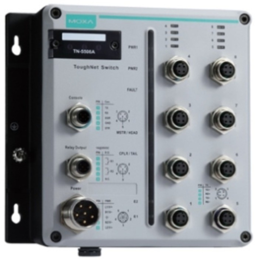 Коммутатор управляемый MOXA TN-5508A-WV-T