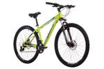 Велосипед FOXX 27.5" CAIMAN лимонный,сталь, размер 16"