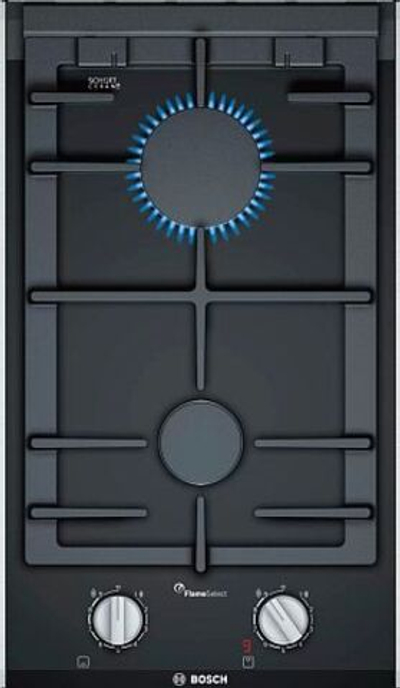 Встраиваемая газовая панель BOSCH PRB3A6D70M, Serie 8, домино