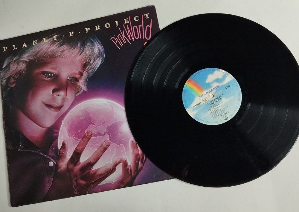 Винтажная виниловая пластинка LP Planet P Project Pink World (Germany 1984)