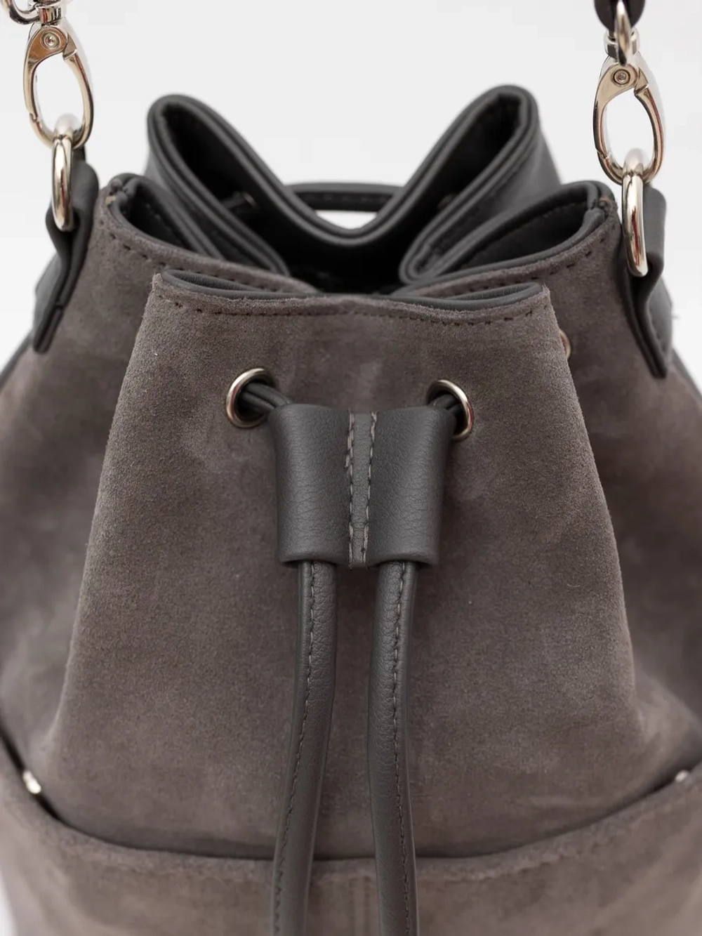 сумка через плечо маленькая натуральная замша