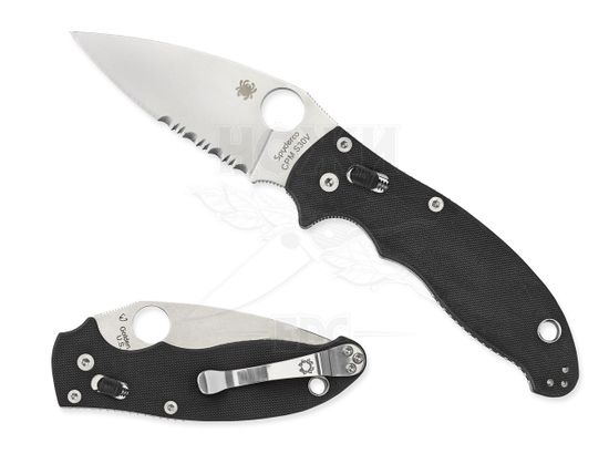 Складной нож Spyderco Manix2 C101GPS2 c клинком из стали CPM-S30V, рукоять G10
