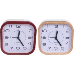 Будильник «Делия» 11*11*4см, микс цветов