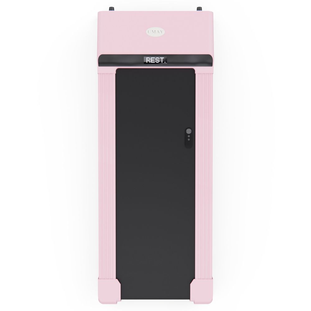 Компактная беговая дорожка DFC UMAY, розовая