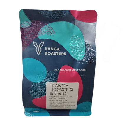 KANGA Бленд №12 (70/30), кофе в зернах, 250 г