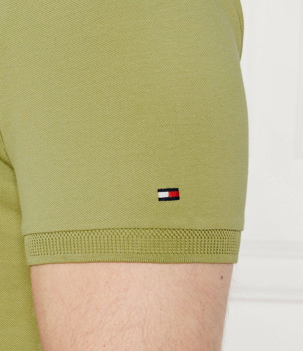 Поло Tommy Hilfiger - зеленый(MW0MW34771)
