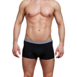 Трусы-боксеры с пестрой резинкой (Размер: XXL) (Цвет: черный)