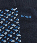 Носки 2 пары Monogram CC BOSS BLACK - черный(50515141)