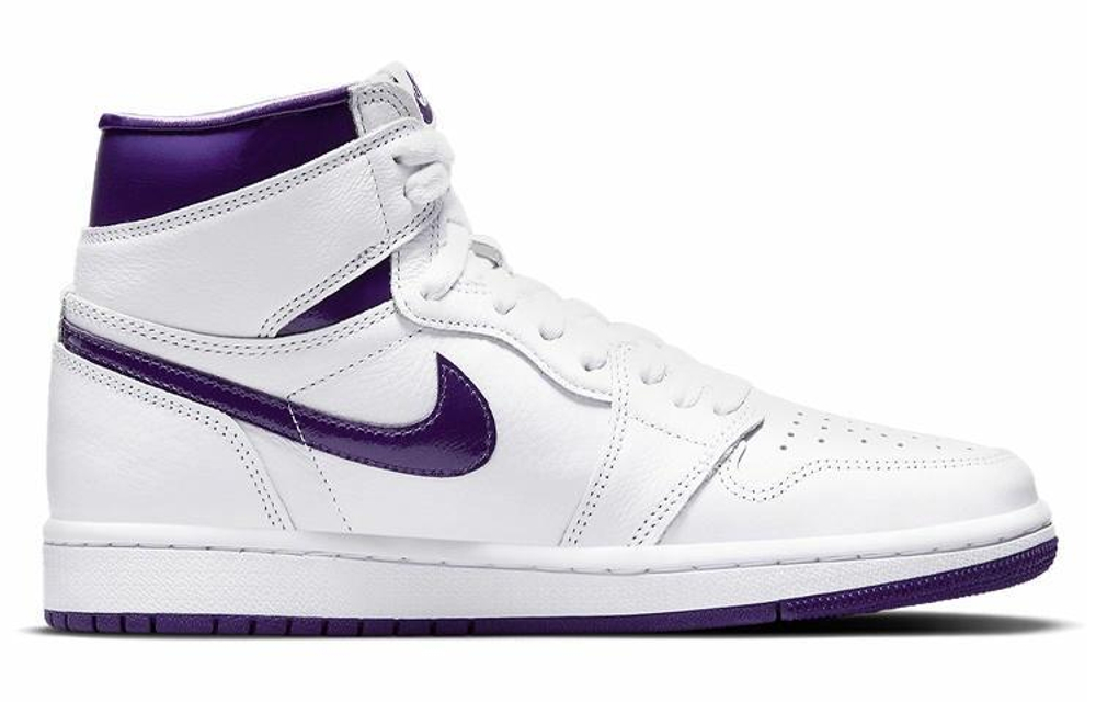 Кроссовки Jordan Air Jordan 1 High Og "Court Purple" (Женская размерная сетка)