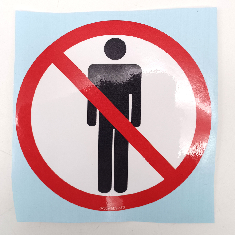 Плакард S700M1479-68D