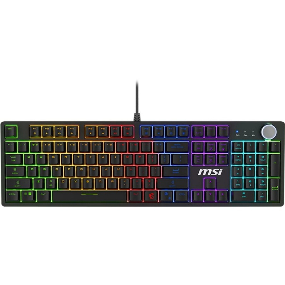 Клавиатура MSI GK320 механическая, USB, черный