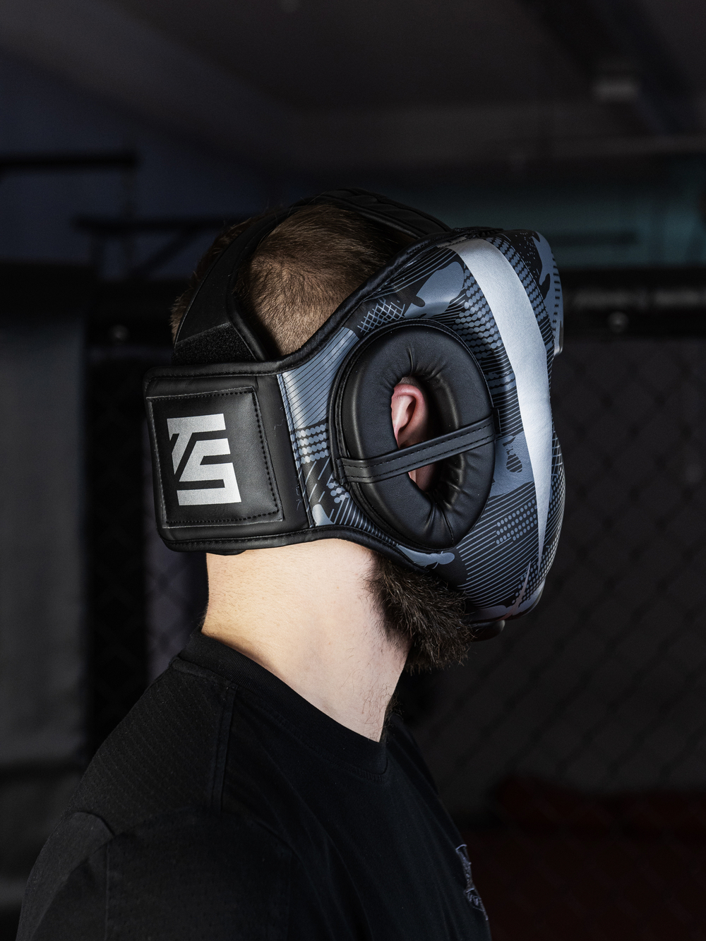 Шлем для бокса Tomorrow Star Shadow Black Gray