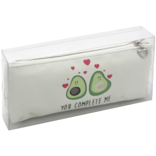 Пенал мягкий 200*85*20 ArtSpace "Avocado white", искусственная кожа И