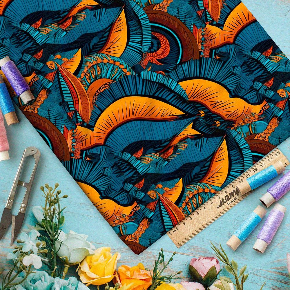 Ткань Барби чарующие волшебства