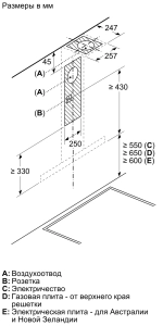 Вытяжка Bosch DWB64BC52
