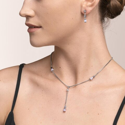 Колье Coeur de Lion Light Blue 5055/10-0720 цвет голубой