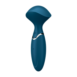 Вибромассажер Satisfyer Mini Wand-er, синий