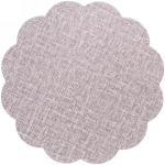 Салфетка плетеная 38см «Natural», серая