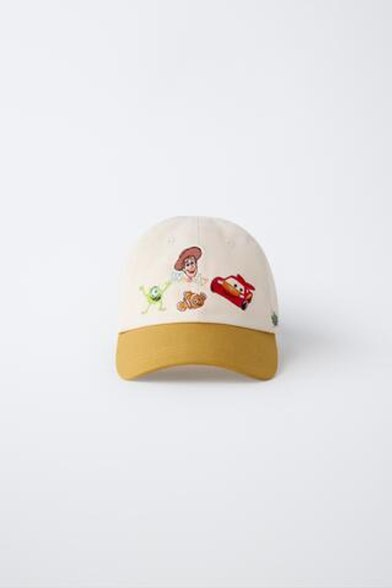 ZARA КЕПКА С ВЫШИВКОЙ © DISNEY PIXAR, ЭКРЮ