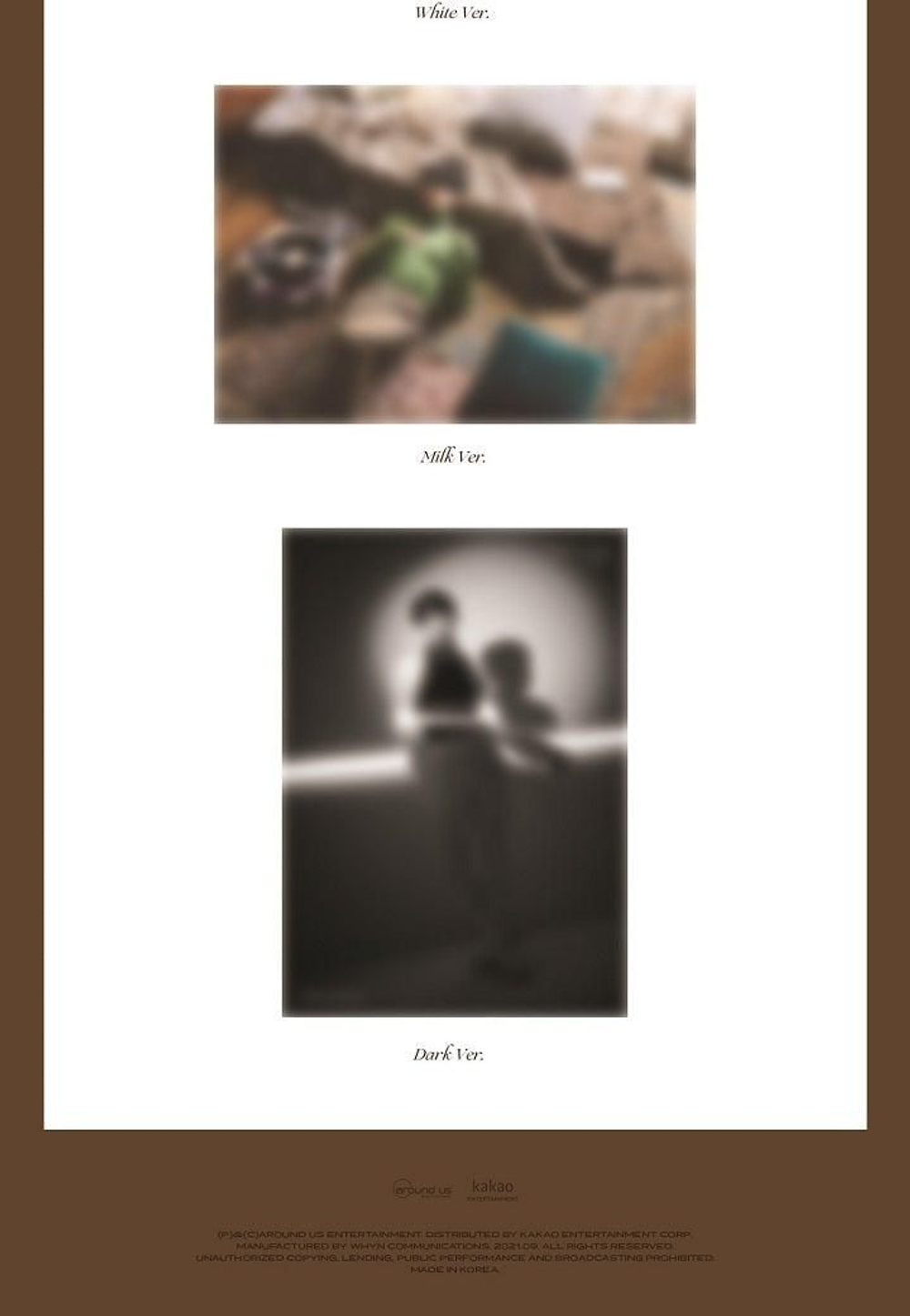 Альбом YANG YO SEOP - CHOCOLATE BOX 1st Album RANDOM Version