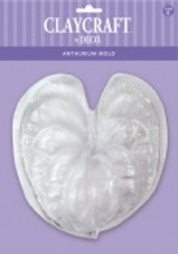 Молд пластиковый для лепки Антуриума (молд E)