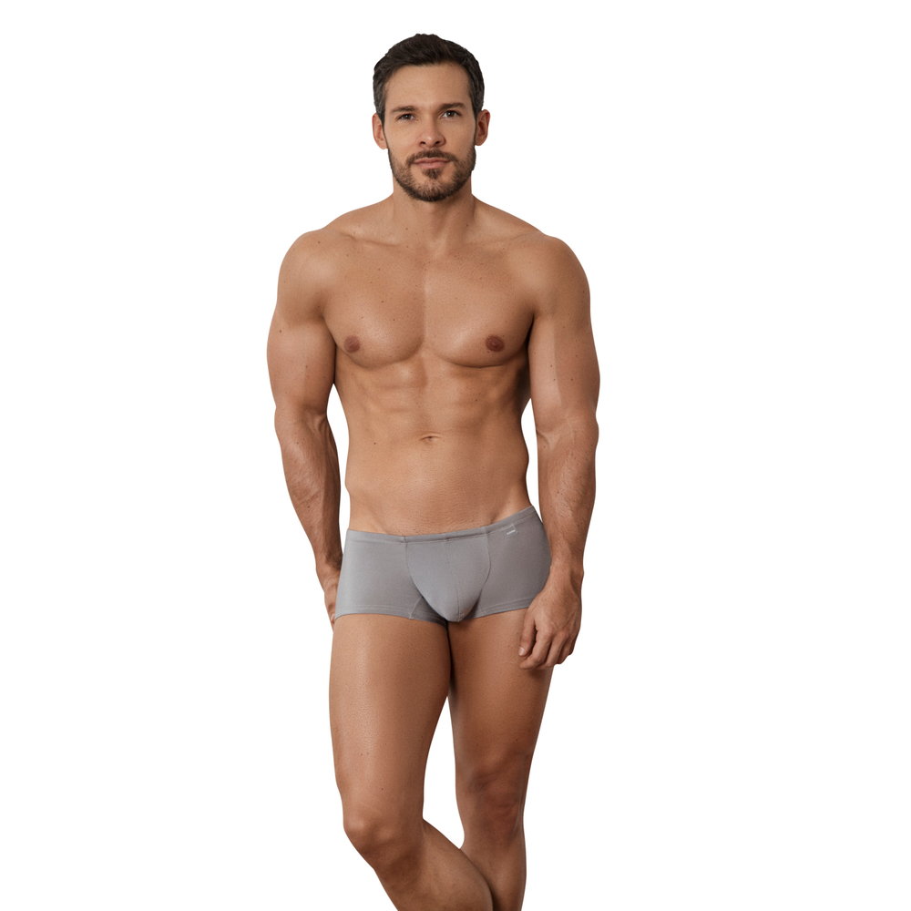 Мужские трусы хипсы серые Clever Moda DESTELLOS TRUNKS 156512