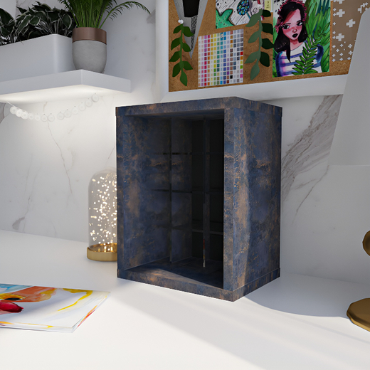 D-Box Органайзер для маркеров 3х4, Альфа N Черный