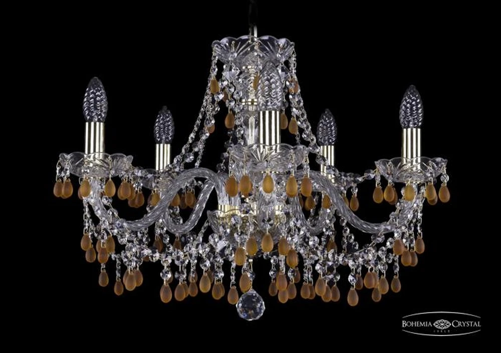 Подвесная люстра Bohemia Ivele 1410/5/195/G/V1003