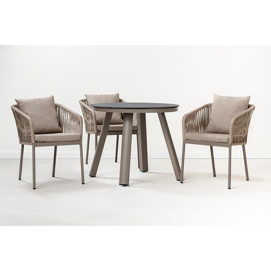 Стул monyx, серо-бежевый