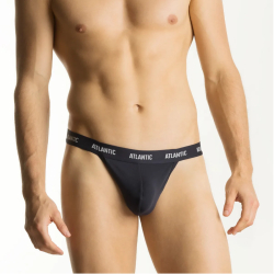 Мужские трусы джоки темно-синие ATLANTIC Jock Strap MP-1571