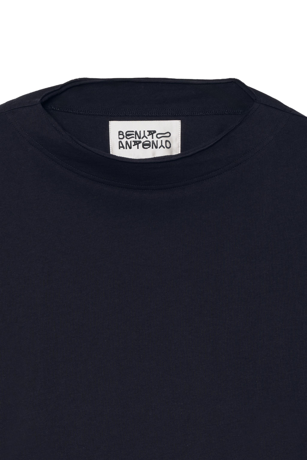 ZARA X BENITO ANTONIO ФУТБОЛКА УКОРОЧЕННОГО КРОЯ С ДЛИННЫМИ РУКАВАМИ, СИНИЙ