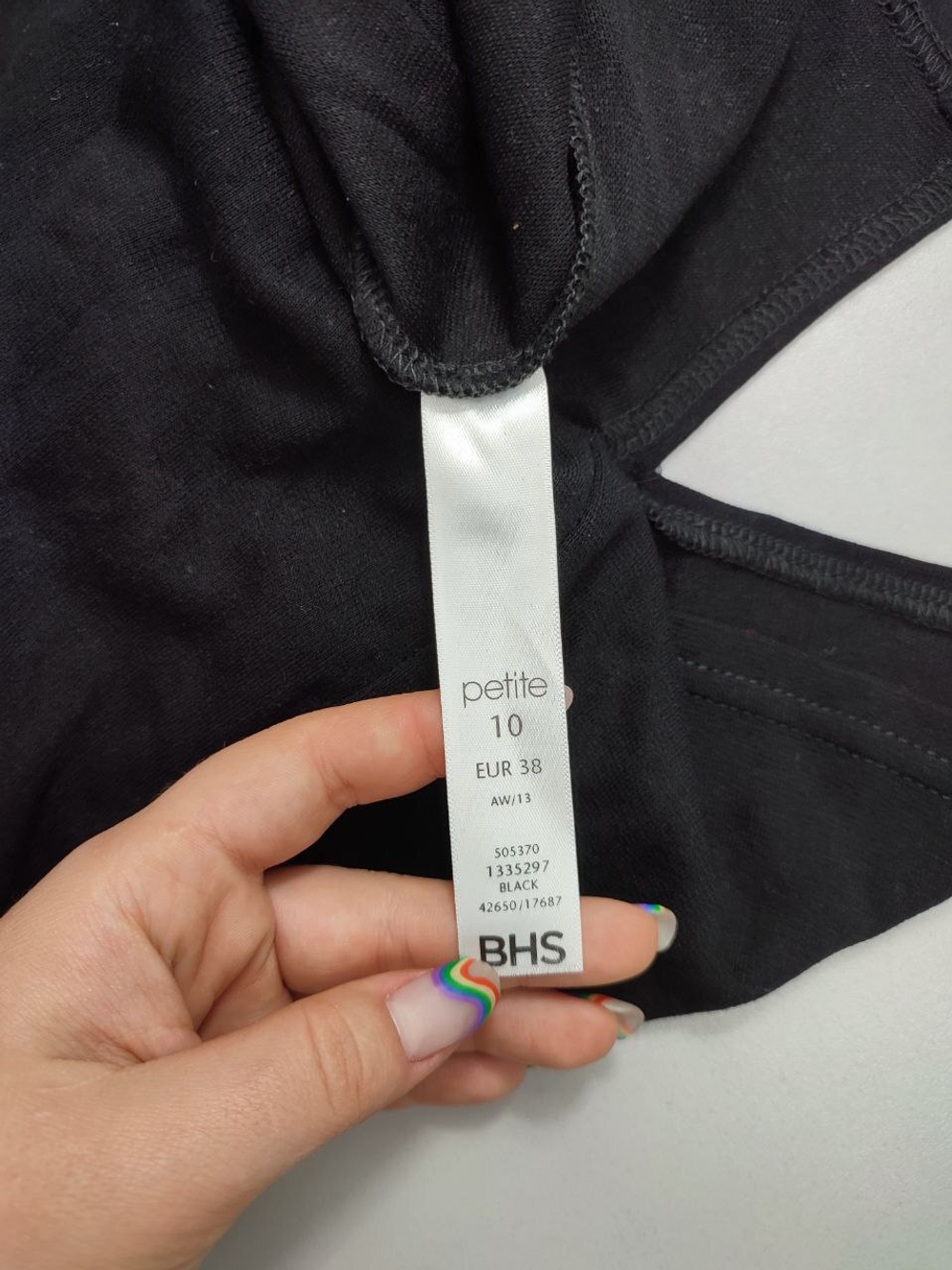 Платье BHS темное 44 размер