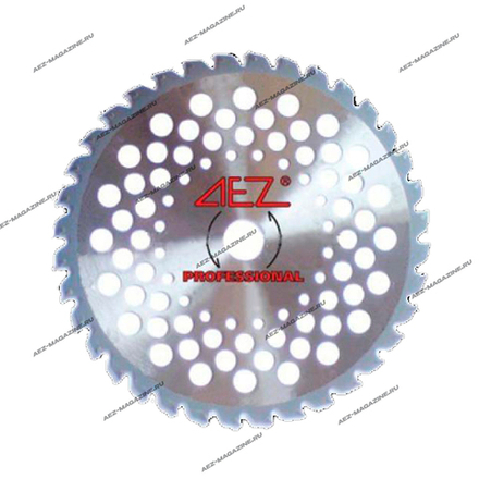 Диск для бензокосы 36-ти зубый с победитовыми напайками(уп.катрон) 230х25,4х1,25 серия PROFESSIONAL