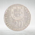 Portugal, 20 Escudos, 1999, VF