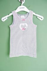 Майка Sanetta в морском стиле, визуально на 2/3 года