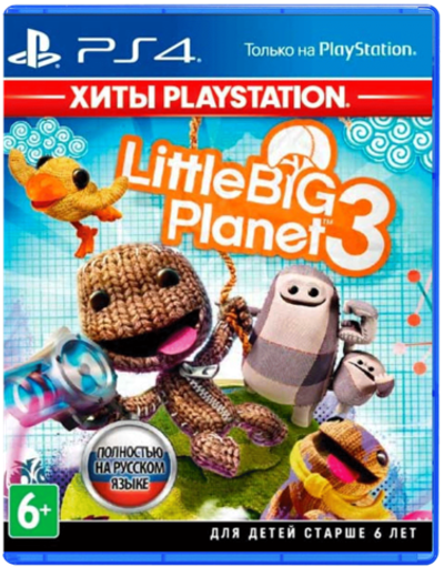 Игра LittleBigPlanet 3 (Хиты PlayStation) (Русская версия) для PlayStation 4