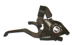Шифтер/Тормозная ручка CSTAR, TS60, правая, 7 скоростей, с тросом, черная