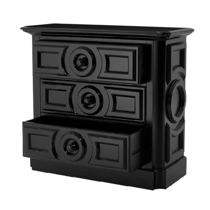 Комод чёрный