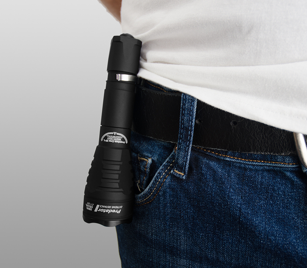 Тактический фонарь Armytek Predator XP-L HI White (F01603BC)