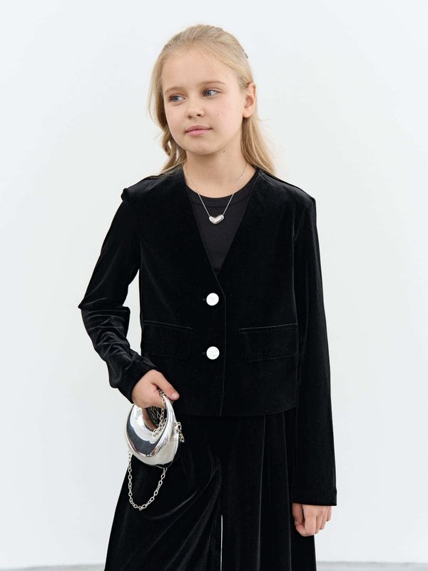 Жакет из бархата 