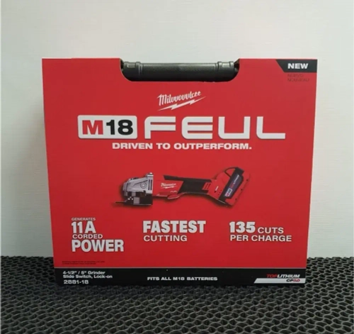 Аккумуляторная болгарка ушм Milwaukee 18В