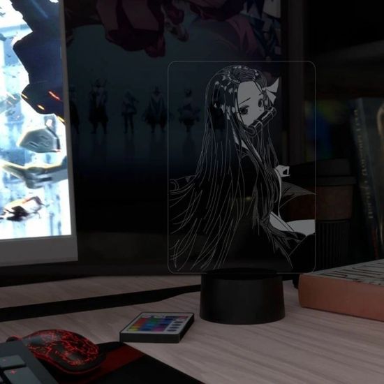 3D лампа Незуко Клинок рассекающий демонов