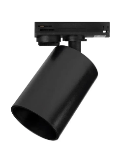 Трековый светильник PTR 36 под лампу с цоколем GU10 BL 230V IP20