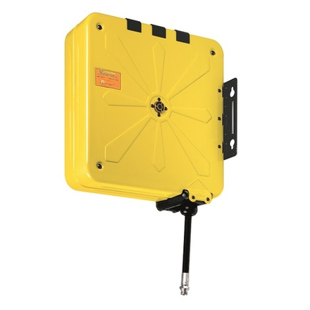 Катушка закрытая для раздачи масла 150 бар, шланг 1/2", 15 м, неповоротная, пластик., ECODORA (Италия)