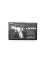 Страйкбольный пистолет CM030 GLOCK 18C AEP электр.