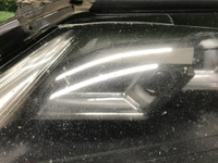 Битая Фара левая Lexus LX 3 15-23 LED Black Vision