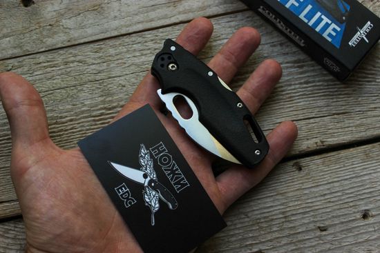 Складной нож Cold Steel 20LT Tuff Lite c клинком из стали AUS-8A, рукоять Grivory (Griv-Ex)