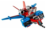 Конструктор Lari Spider Man 11500 Реактивный самолет Человека-Паука против робота Венома 389 деталей